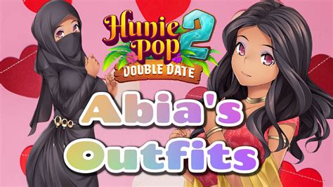 HuniePop 2: Double Date Abia Outfits Guide